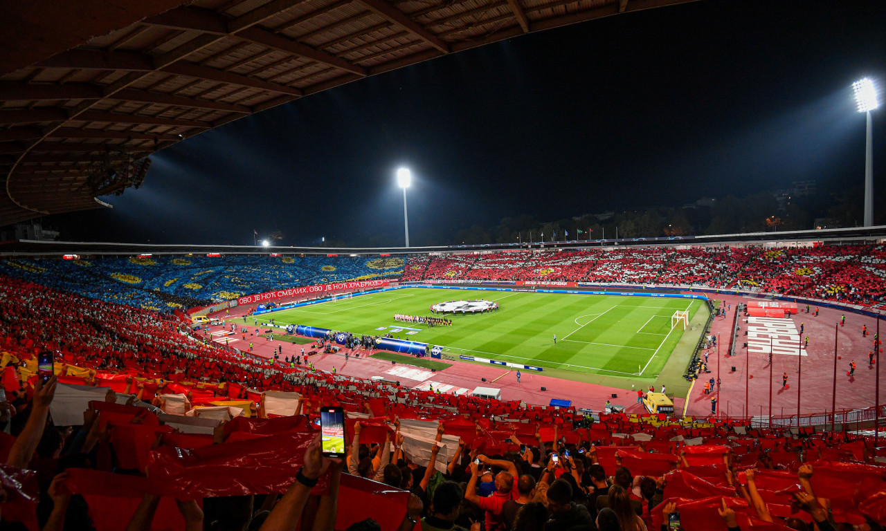 UEFA žestoko KAZNILA Zvezdu: Pored NOVČANE kazne, biće UMANJEN kapacitet STADIONA za MEČ sa Lajpcigom