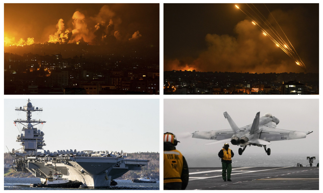 UŽAS na Bliskom ISTOKU: U napadima HAMASA poginulo više od 700 IZRAELACA, Amerikanci poslali BRODOVE i AVIONE u REGION