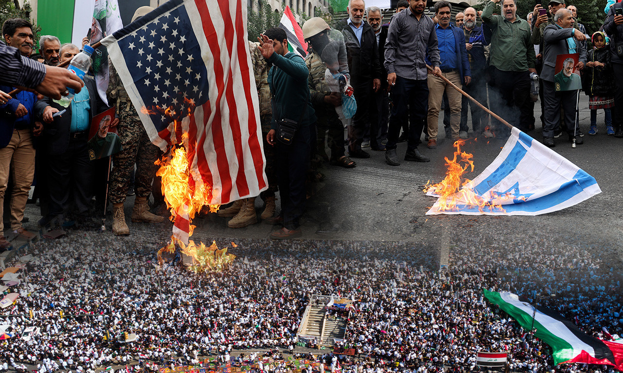 MUSLIMANSKI SVET NA NOGAMA: Protesti u više zemalja, glavne parole "DOLE AMERIKA", "SMRT IZRAELU"
