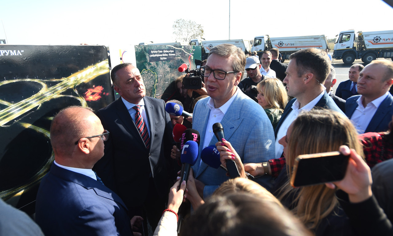 Vučić na OTVARANJU AUTO-PUTA Ruma-Šabac: BESPLATNA PUTARINA do Nove godine, a onda će KOŠTATI 100 DINARA