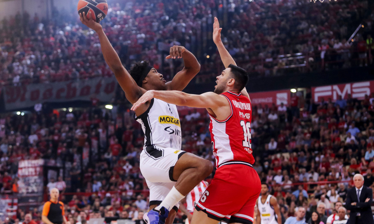 DRAMA i PORAZ u Atini: Partizan ISPUSTIO POBEDU, Olimpijakos se izvukao