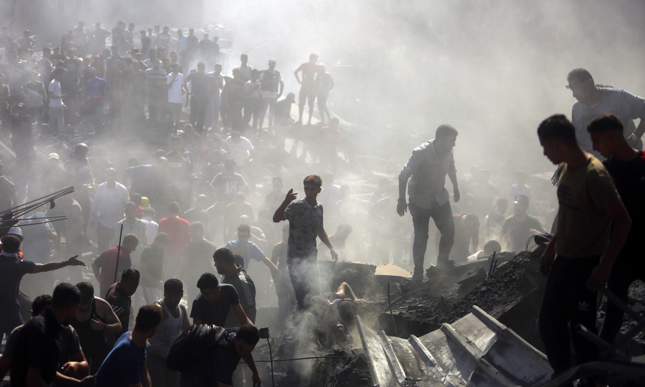 IZRAEL NOĆAS UPAO u Pojas Gaze, BRUTALAN NAPAD na uporište Hamasa