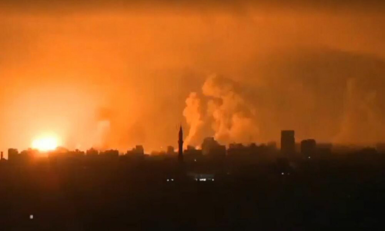 Žestok UDAR Izraela na Gazu: Hamas će OSETITI GNEV, bombe padaju