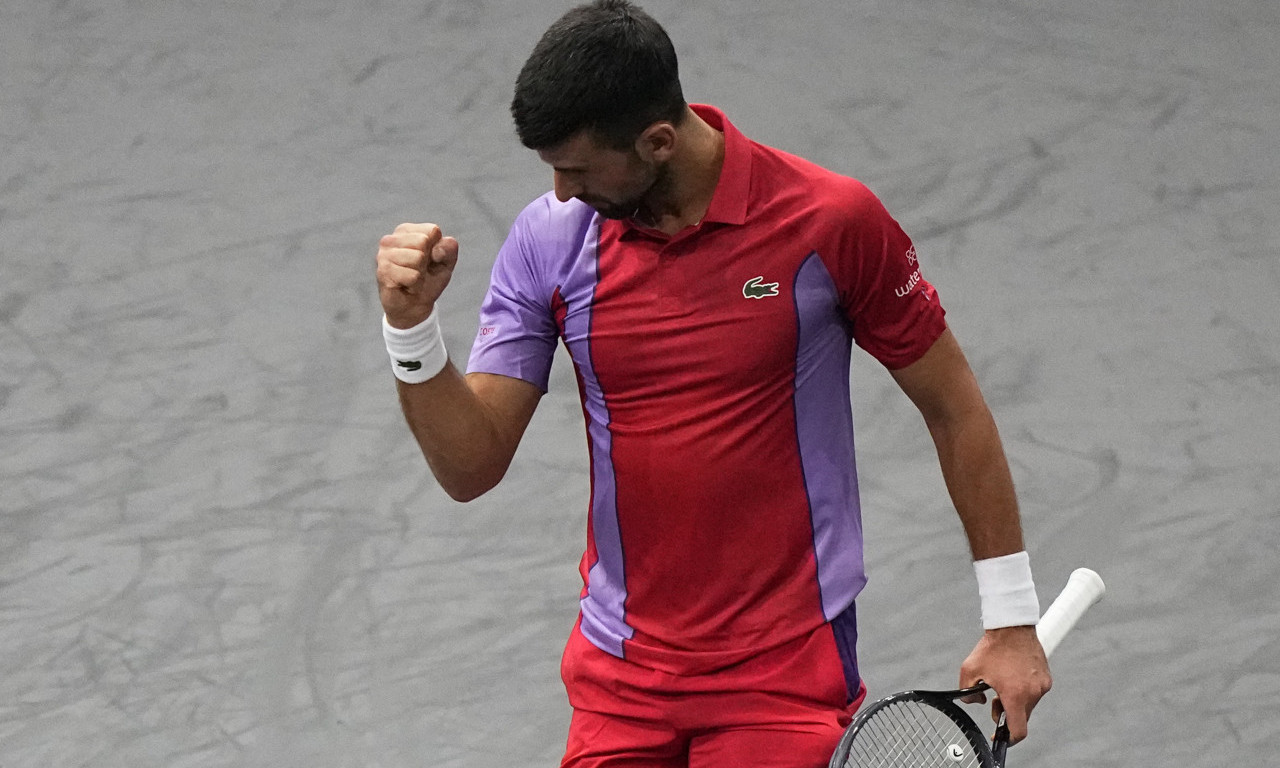 Novak LAKO protiv Argentinca: Bez MUKE prošao u naredno kolo Mastersa u Parizu