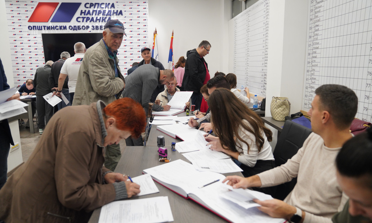 SNS prikupljala potpise u Beogradu, Nišu, širom Vojvodine!