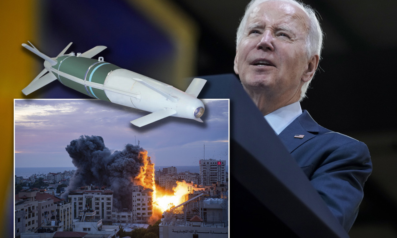 AMERIČKI MEDIJI OTKRILI: Bajden ipak poslao Izraelu BOMBE U VREDNOSTI 320 MILIONA DOLARA
