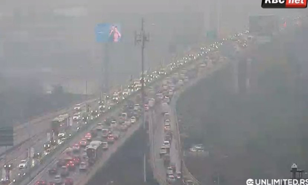 Prešao sam 4 KILOMETRA za sat vremena: KOLAPS u Beogradu, najgore je na OVIM LOKACIJAMA