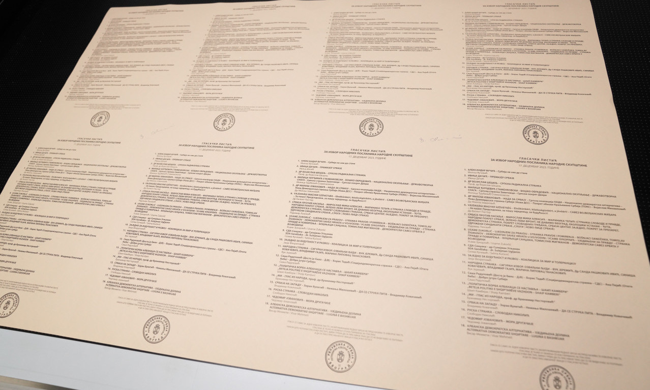 GIK: Izborni materijal potpuno BEZBEDAN, pod video nadzorom je i zapečaćen. Evo zašto je Komisija REAGOVALA