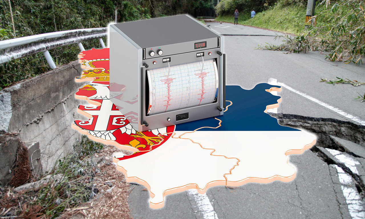 CRVENI ALARM ZA SRBIJU! POJAVILA SE NOVA KARTA EVROPE KOJA JE PREPLAŠILA BALKAN: Sedimo na seizmičkoj bombi (FOTO)