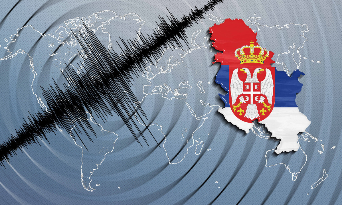 DVA ZEMLJOTRESA U SRBIJI: za kratko vreme DVA PUTA SE TRESLO U JEDNOM GRADU!