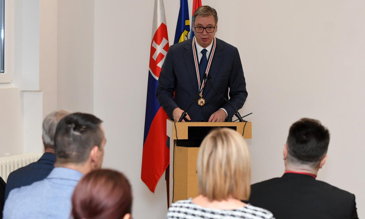 Vučić PRIMIO ORDEN prvog stepena Slovačke Evangeličke crkve