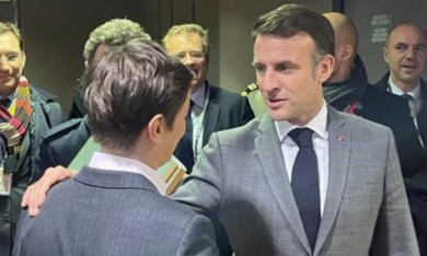PREMIJERKA BRNABIĆ u BRISELU sa predsednikom Francuske: Na marginama skupa susrela se sa više zvaničnika