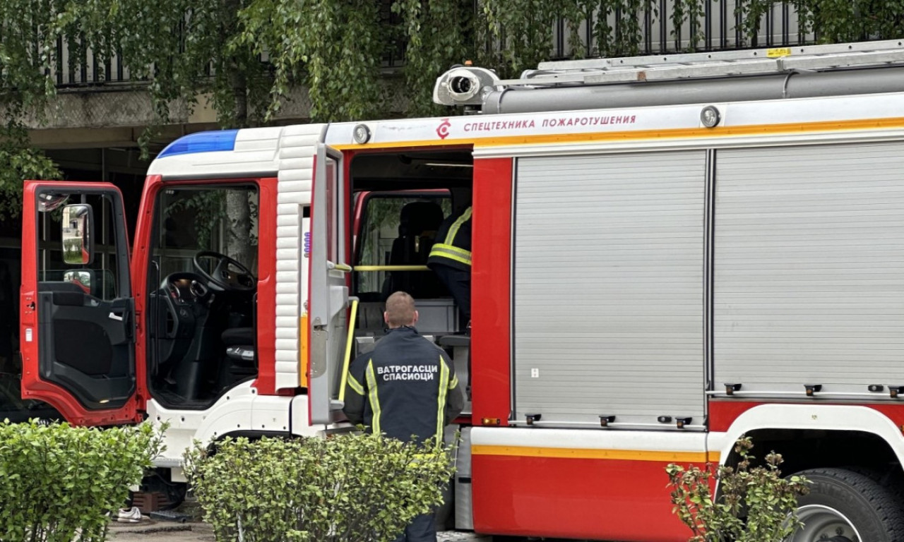 POŽAR u Beogradu: Vatrena stihija progutala stan