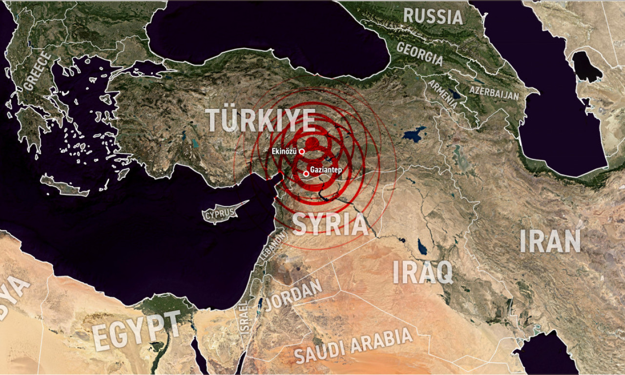 PONOVO SE TRESE! Zemljotres u Turskoj!