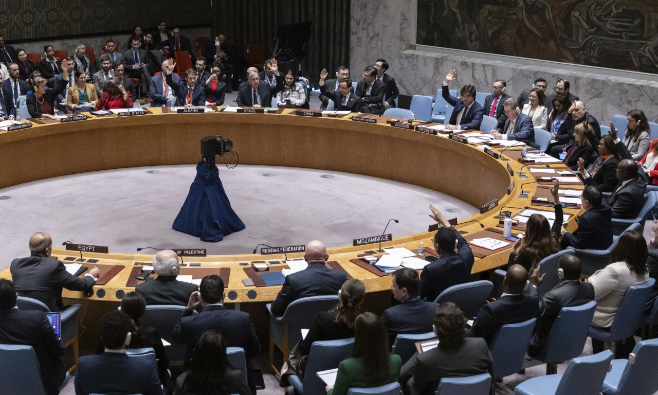 Savet bezbednosti UN usvojio rezoluciju kojom se poziva na povećanje pomoći za Gazu i PRIMIRJE