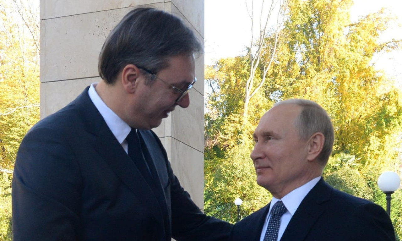 PUTIN PRVI ČESTITAO VUČIĆU PRAZNIKE: Bratskom srpskom narodu želim MIR i PROSPERITET, računam na nastavak DOBRIH ODNOSA