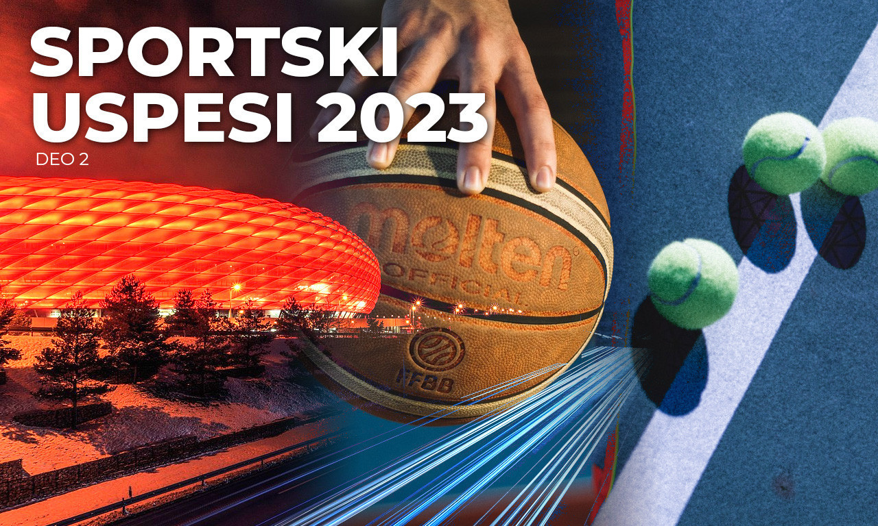 USPESI SRPSKIH SPORTISTA kroz 2023. godinu, šta je sve obeležilo godinu za nama (II deo)