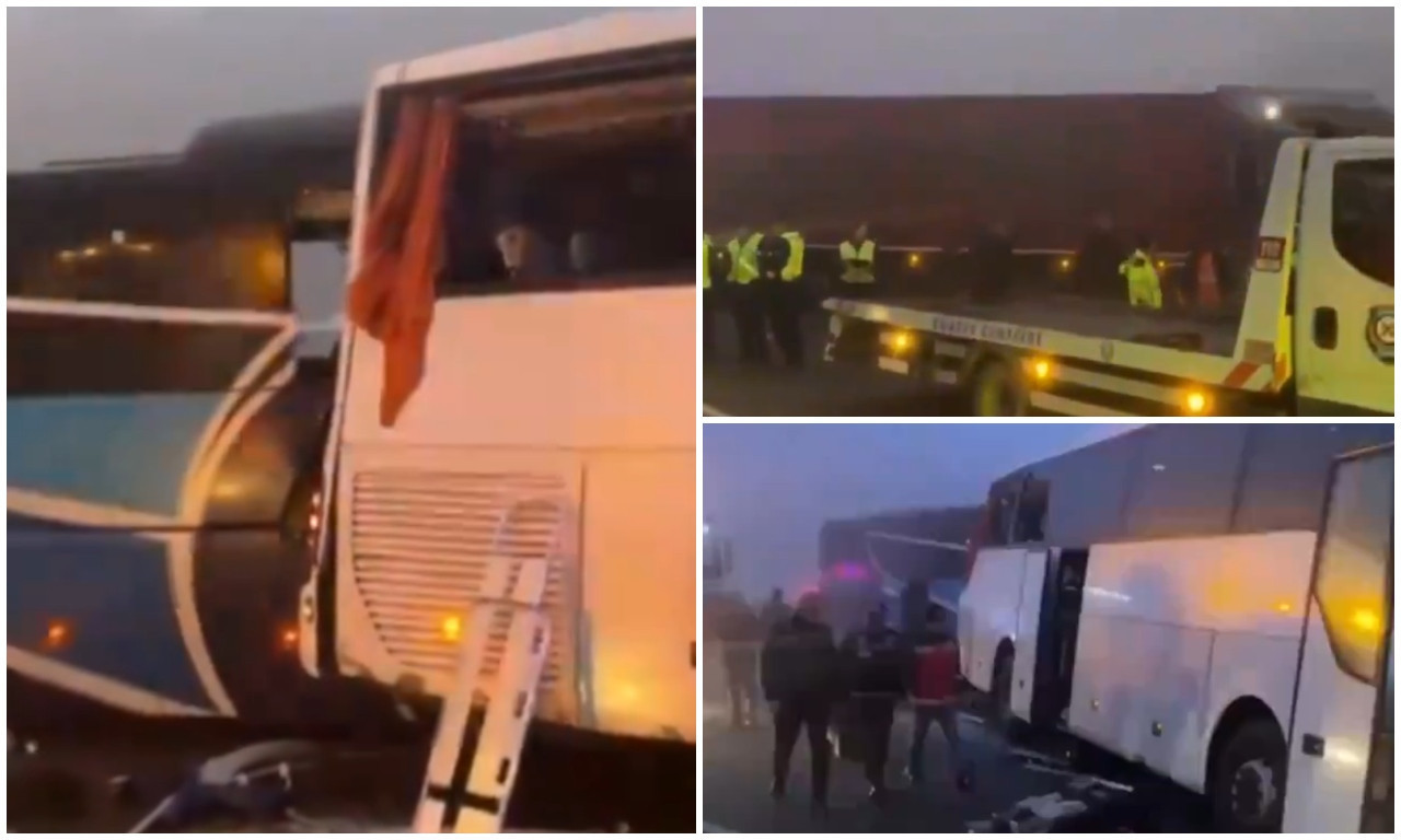 U sudaru 3 AUTOBUSA, kamiona i nekoliko vozila u Turskoj stradalo 11 osoba, više od 50 povređenih
