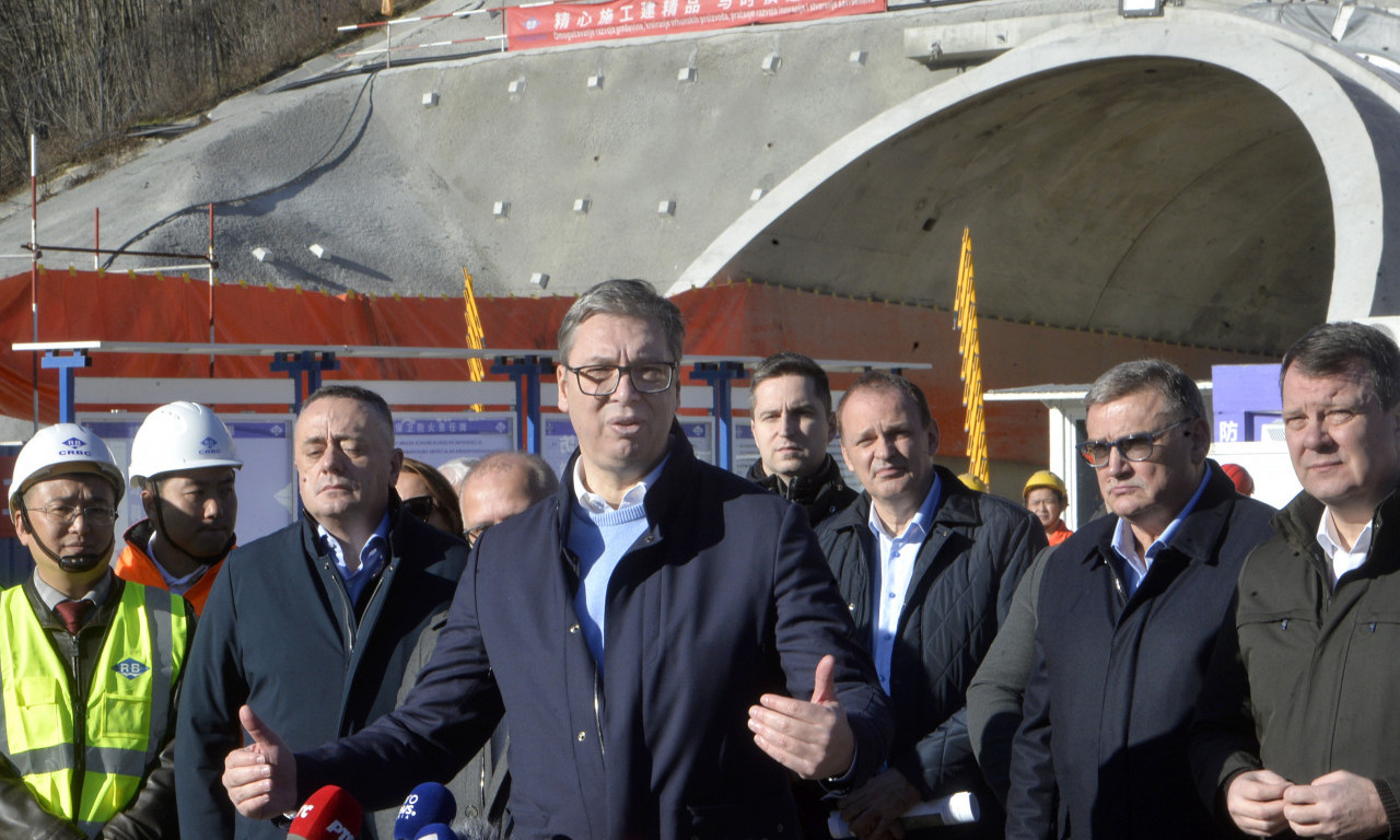Predsednik Vučić OBIŠAO RADOVE na tunelu Iriški venac! Biće završeni za dve i po godine