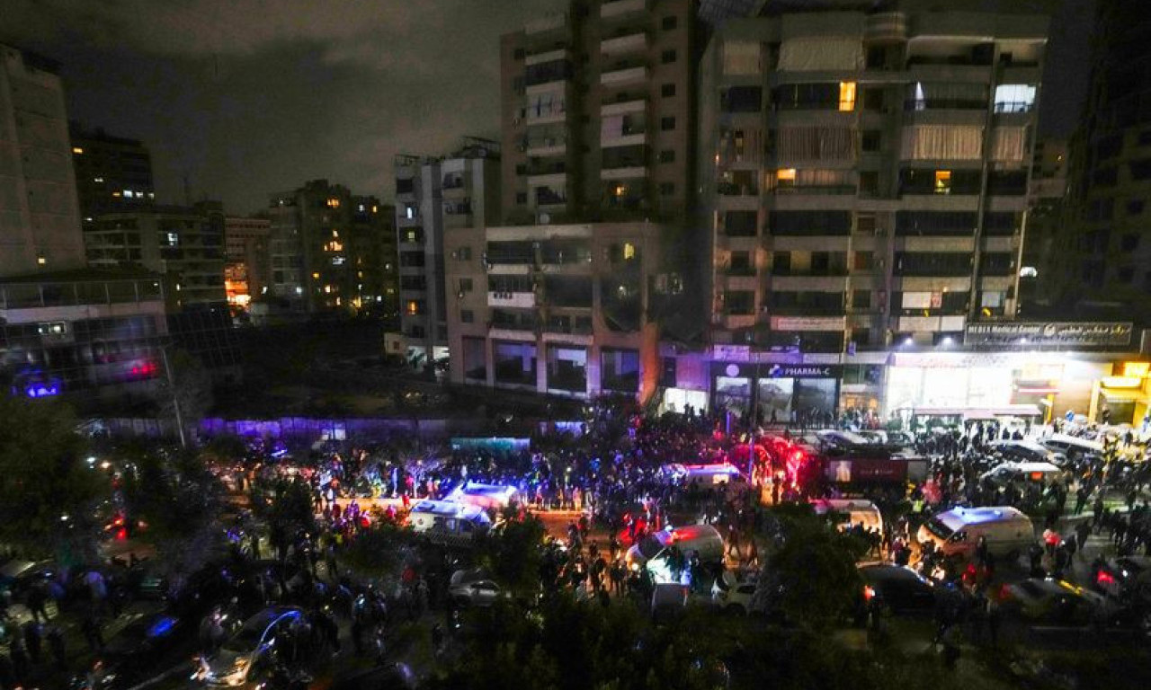 PRVI SNIMCI NAKON EKSPLOZIJE U BEJRUTU! U gradu vlada panika, ruševine na sve strane!