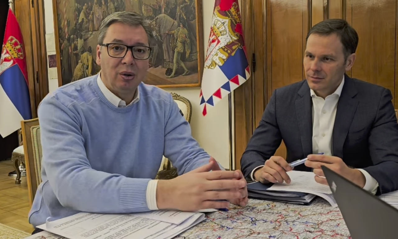 GDE SU ALEKSANDAR VUČIĆ I SINIŠA MALI PO NAJVEĆEM PLJUSKU: Morate pogledati ovaj snimak
