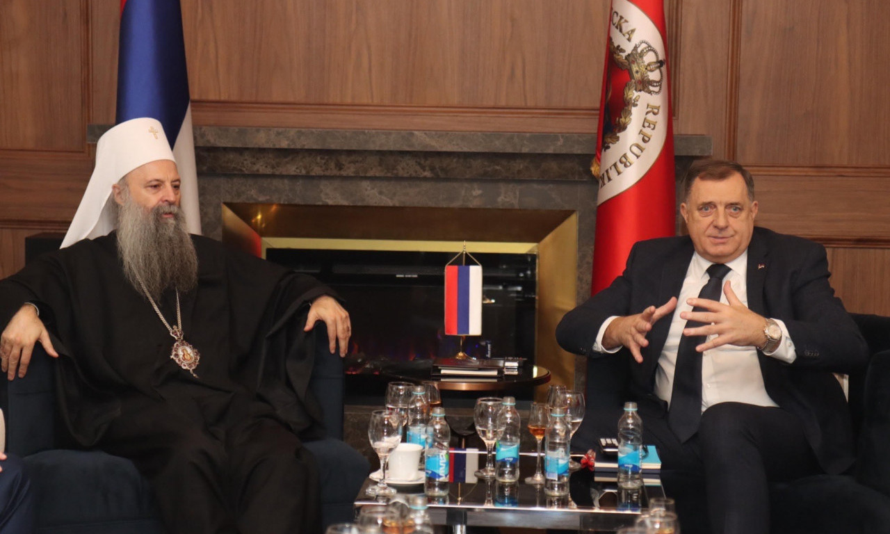 Dodik razgovarao sa PATRIJARHOM PORFIRIJEM i delegacijom Srbije: Osećamo PODRŠKU koju nam pruža SRBIJA