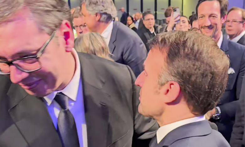 Vučić se susreo sa Makronom: Razgovarali o perspektivama Srbije na putu ka EU