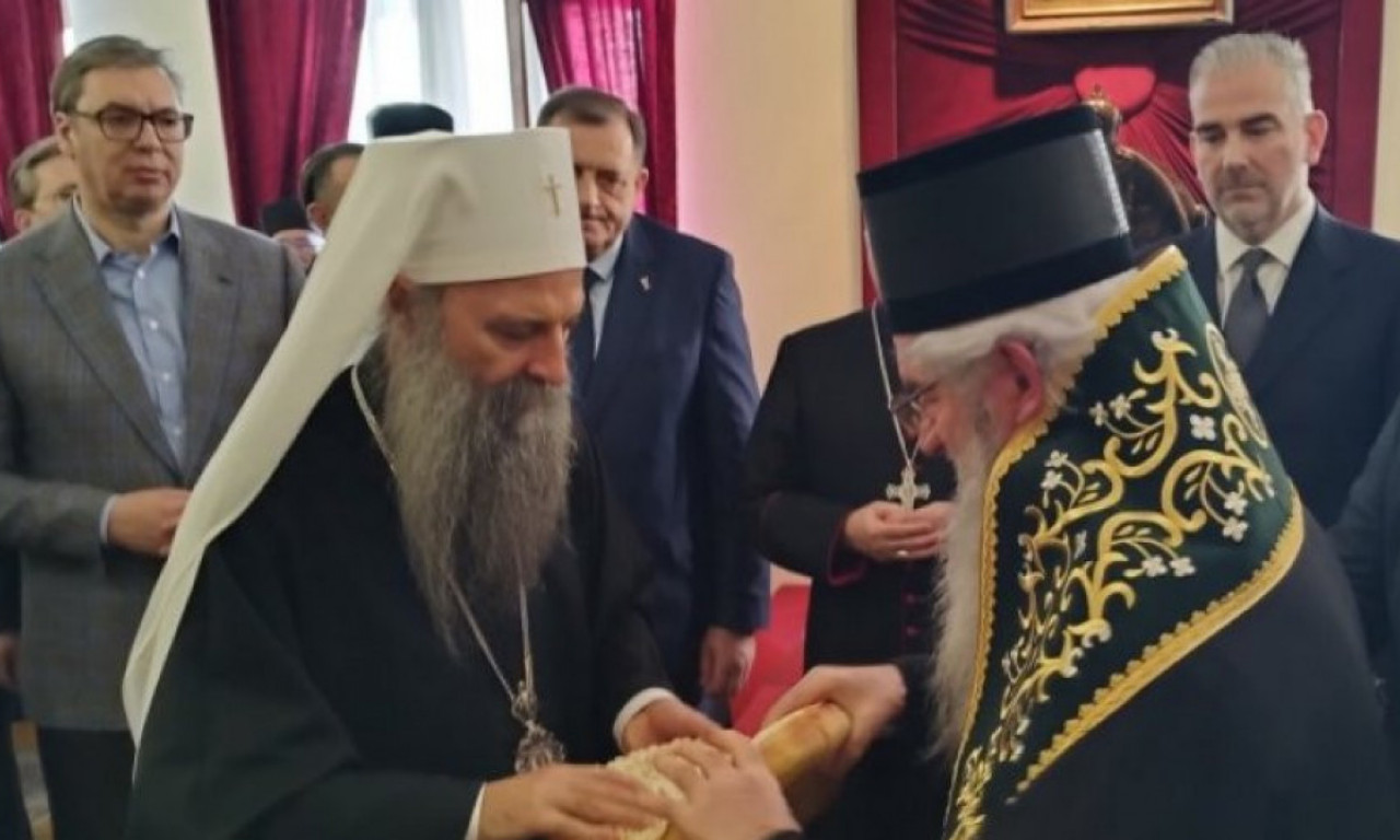 Patrijarh Porfirije proslavlja JOVANJDAN! Među zvanicama Vučić i Dodik