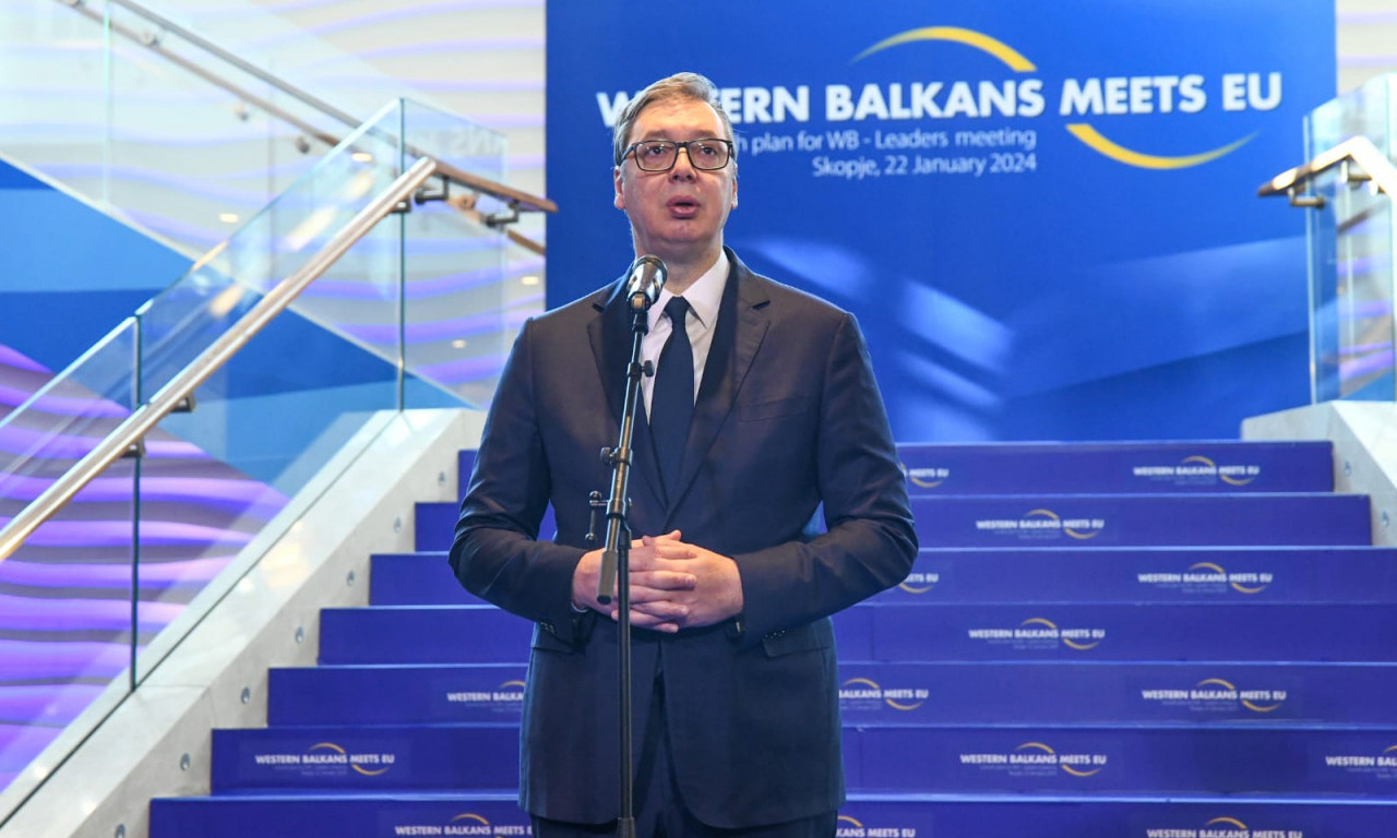 Vučić iz SKOPLJA poručio: Srbija je otvorena za sve IDEJE, važno je da REGION BUDE POVEZAN