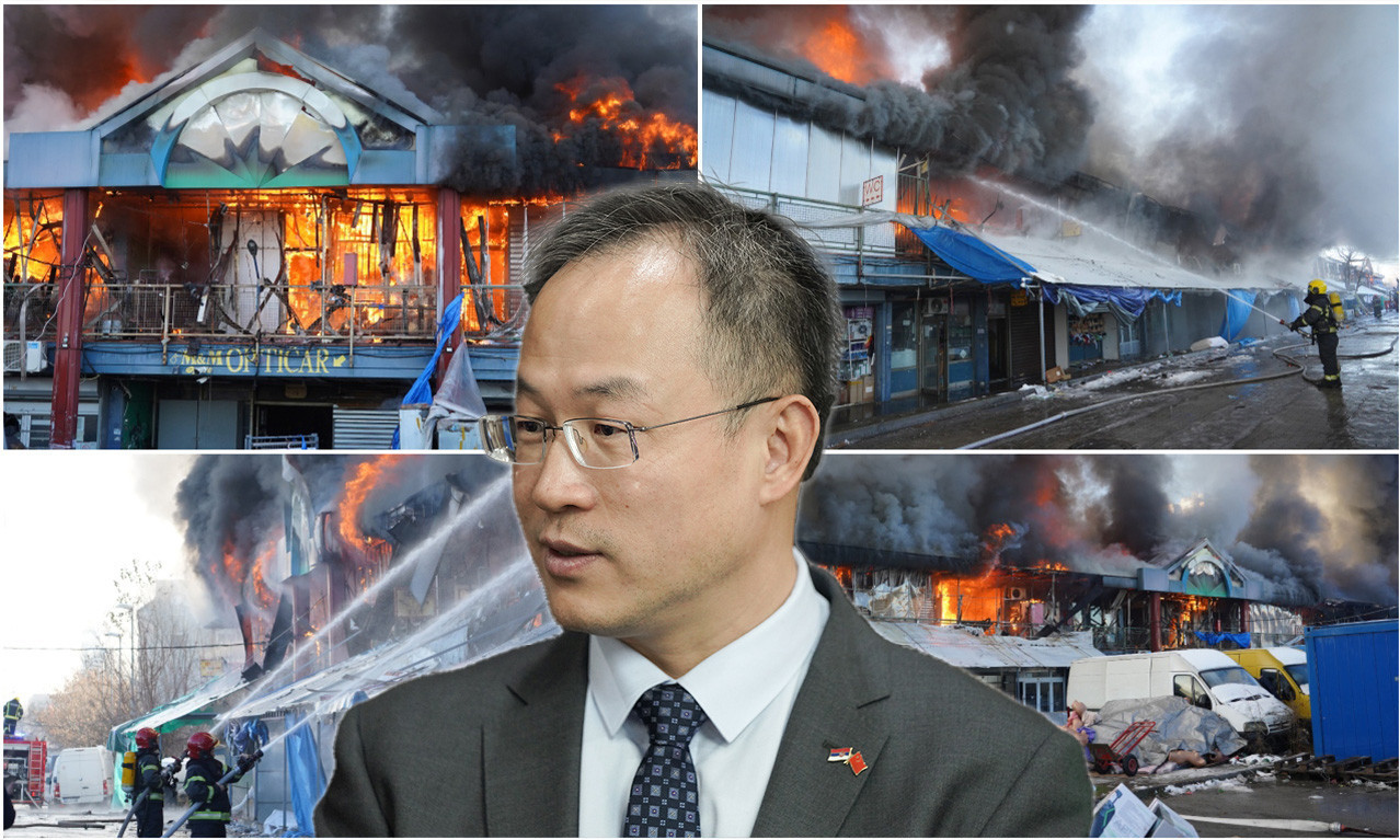 KINESKI AMBASADOR stigao na žarište na NOVOM BEOGRADU: Ovo je tužan TRENUTAK, hvala SRBIJI!