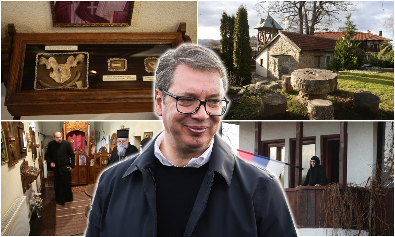 Predsednik Vučić posetio manastir u Lepčincu: Pomagaćemo VERSKOM TURIZMU, to je VAŽNA KARIKA u našem lancu