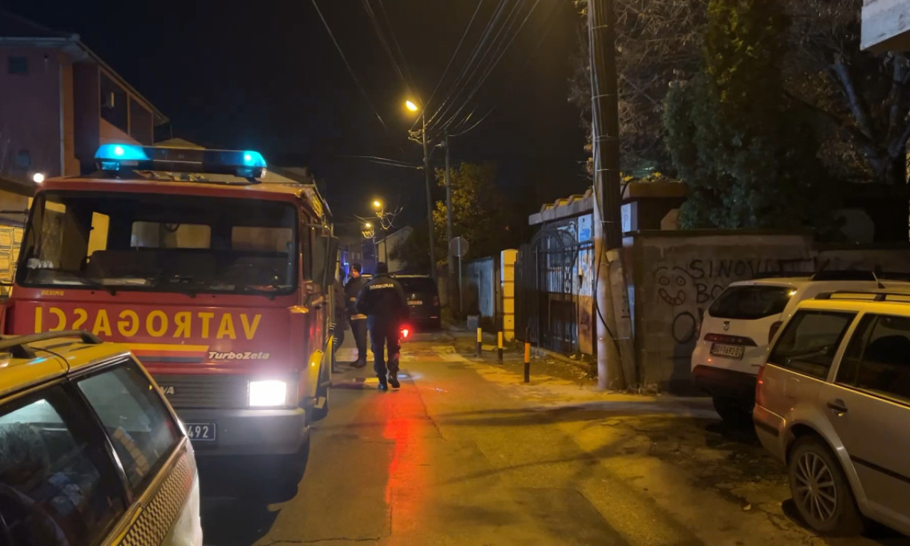 VELIKI POŽAR NA VRAČARU! Gori kuća, 7 vatrogasnih kola na licu mesta (VIDEO)