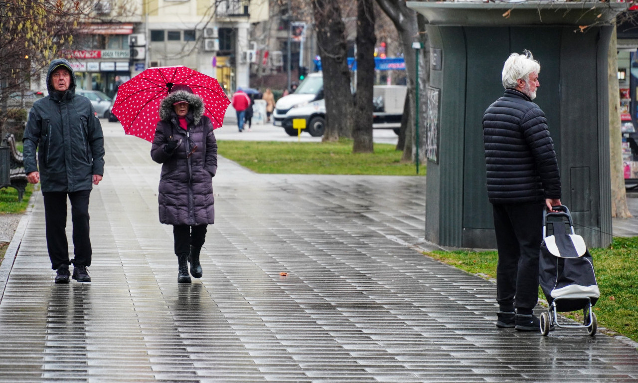 U Srbiji danas OBLAČNO, kiša i PLJUSKOVI! Evo gde će padati SNEG