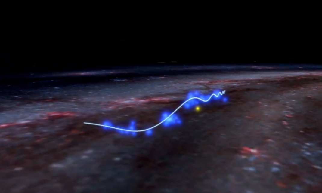 Astronomi OTKRILI MISTERIOZNI FENOMEN u svemiru! Struktura se VIJUGA kroz GALAKSIJU, kao ZMIJA (VIDEO)