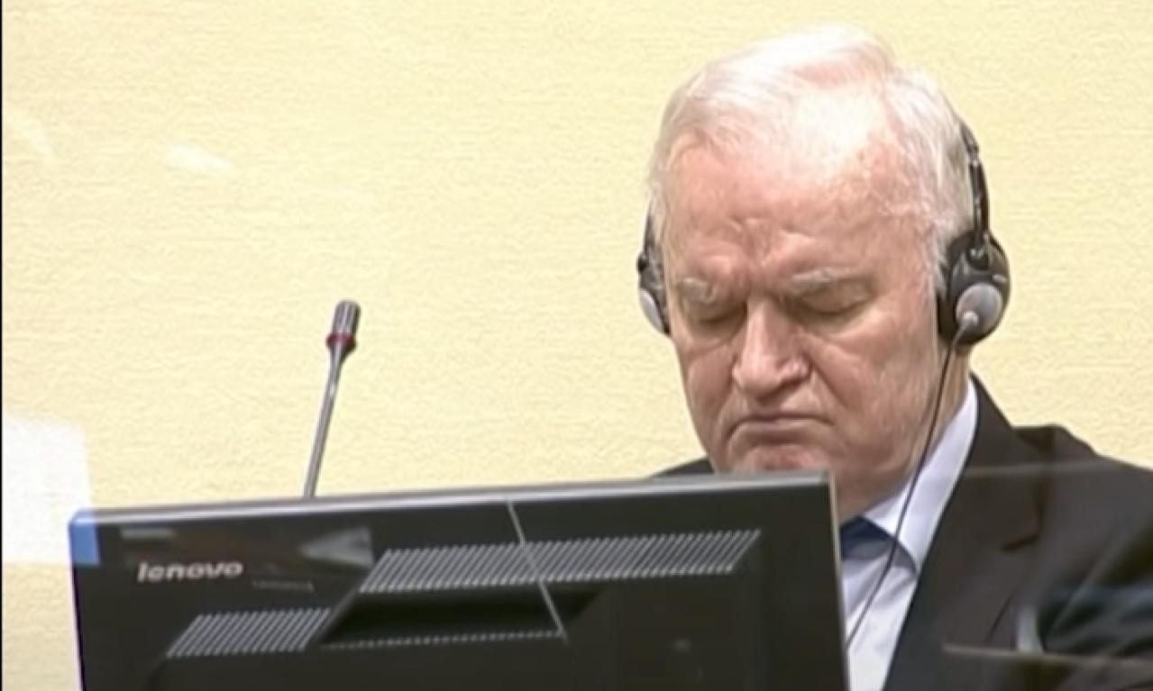 ODBIJEN ZAHTEV RATKA MLADIĆA Zahtevao puštanje na slobodu 7 dana: "Nema razloga da se drugačije tretira"