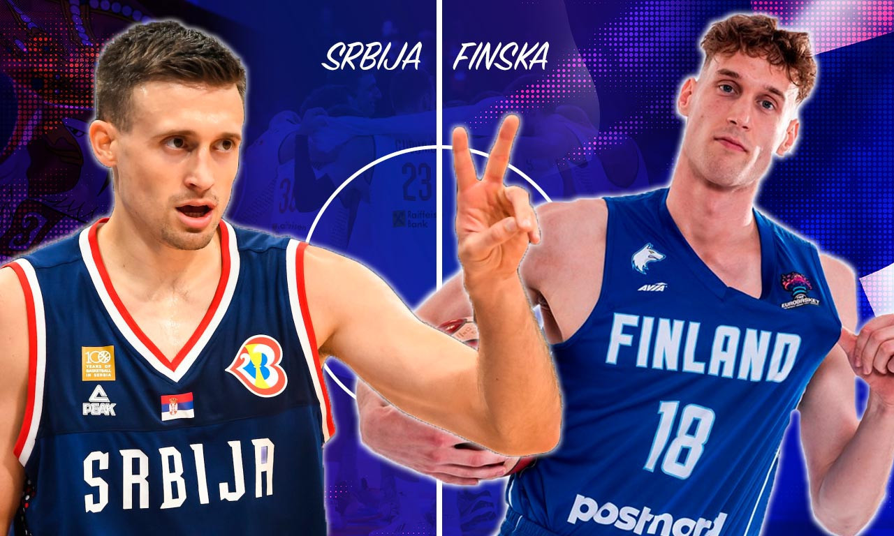 Srbija se MUČILA u prvom poluvremenu, a zatim PREGAZILA Finsku!