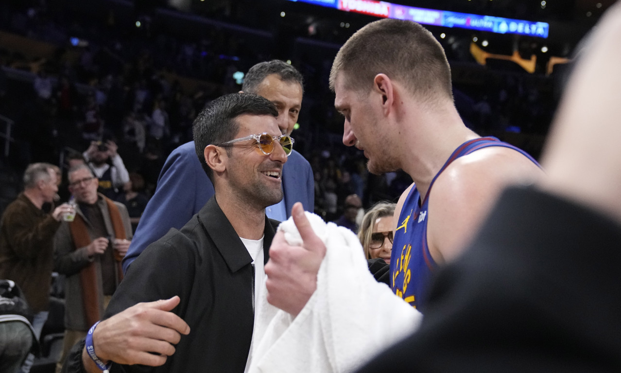 SVETSKI SPEKTAKL U NAJAVI Nole i Jokić jedan na jedan, prvo na teniskom, pa košarkaškom terenu