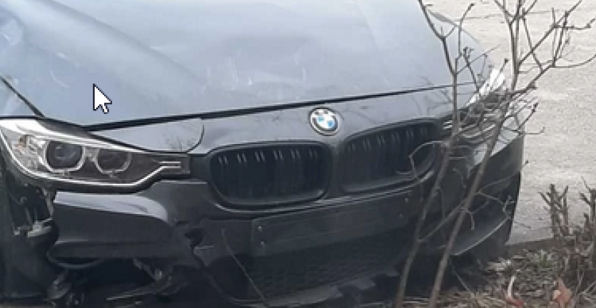 BMW OBORIO DRVO I ULETEO NA TROTOAR Neverovatna nesreća u Beogradu na vodi! Ljudi gledaju i ne veruju (FOTO)