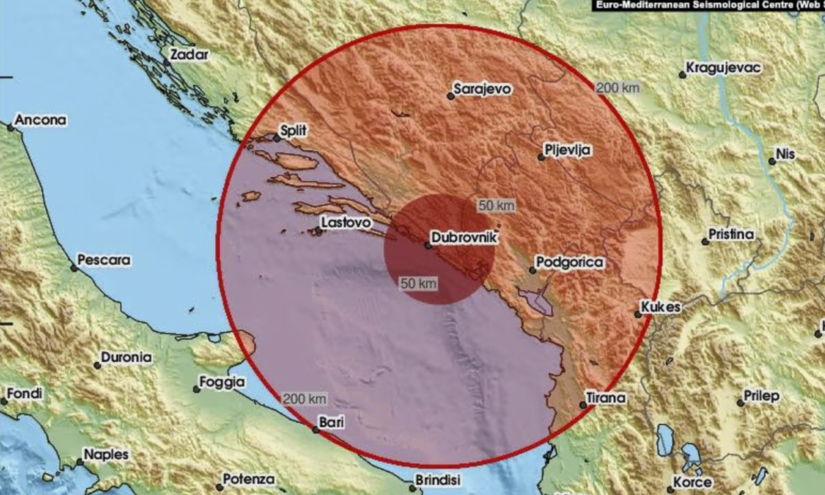 Ponovo? NOVI ZEMLJOTRES U CRNOJ GORI: Treslo se blizu NIKŠIĆA