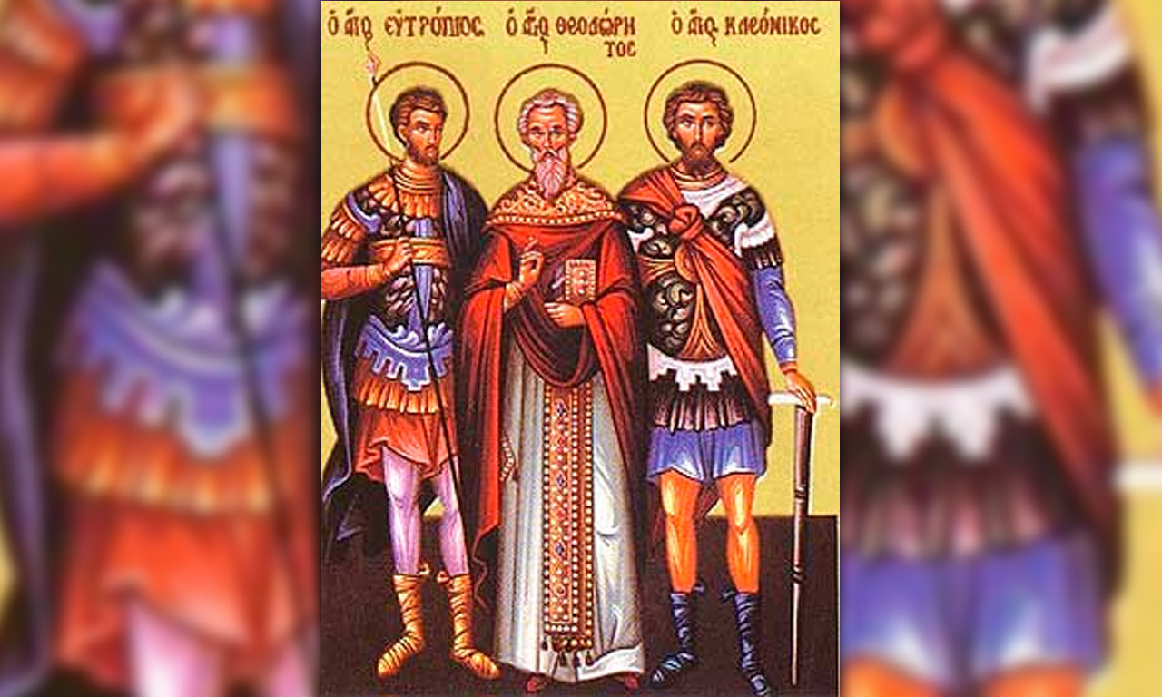 Danas se obeležavaju sveti MUČENICI Evtropija, Kleonika i Vasiliska! Obavezno IZGOVORITE ove REČI