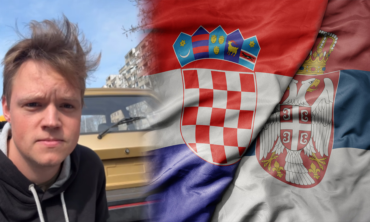 AMERIKANAC koji voli Srbiju autom sa BG tablicama otišao u Hrvatsku! Nakon puta poručio: Mislio sam da je Hrvatska bolja