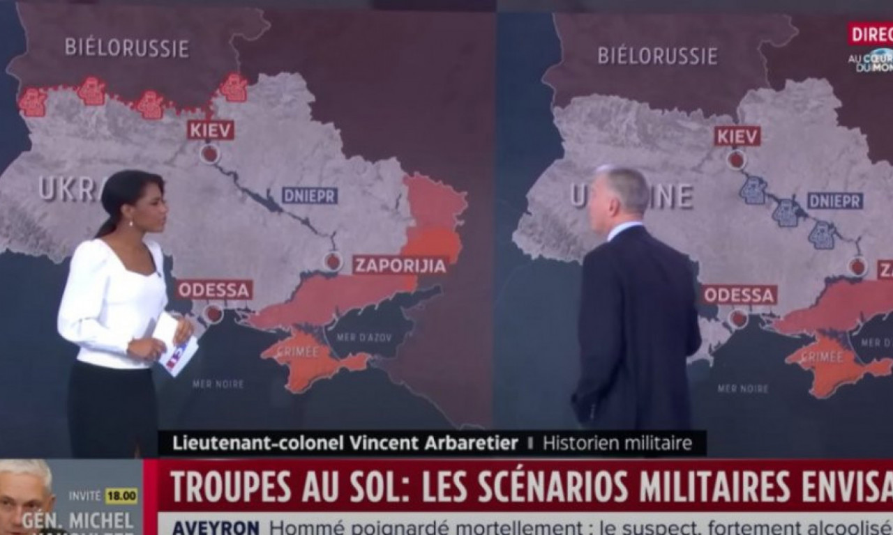 Sve je OTKRIVENO! Pukovnik PRIČAO UŽIVO u emisiji - Evo gde bi FRANCUSKA vojska BILA RASPOREĐENA! (VIDEO)