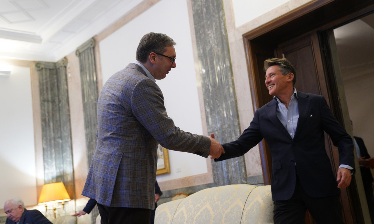Vučić ugostio predsednike Svetske i Evropske atletske federacije i kazao da će se još ULAGATI U ATLETSKI SPORT