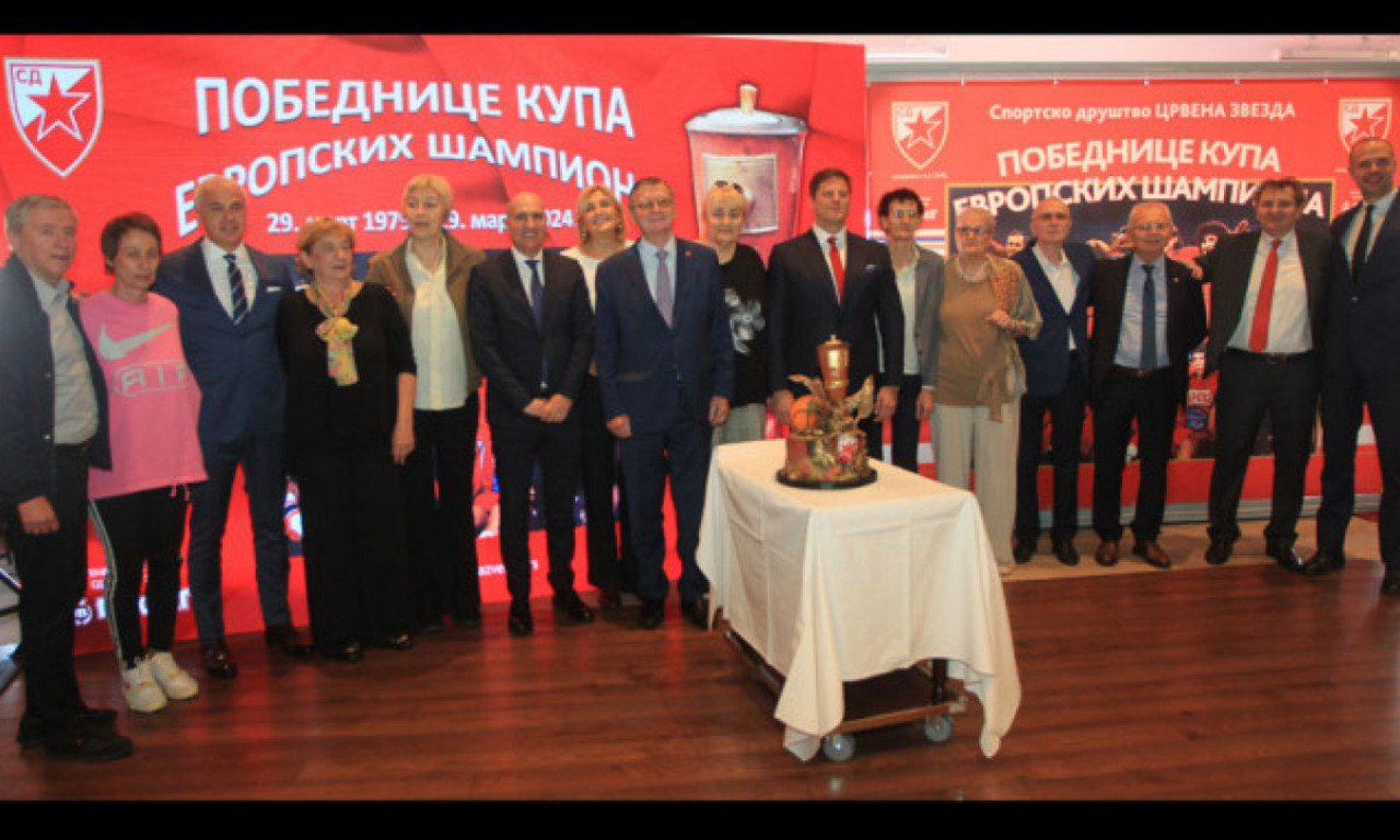 Crvena Zvezda obeležava 45 godina od ISTORIJSKE titule prvaka Evrope njenih košarkašica!