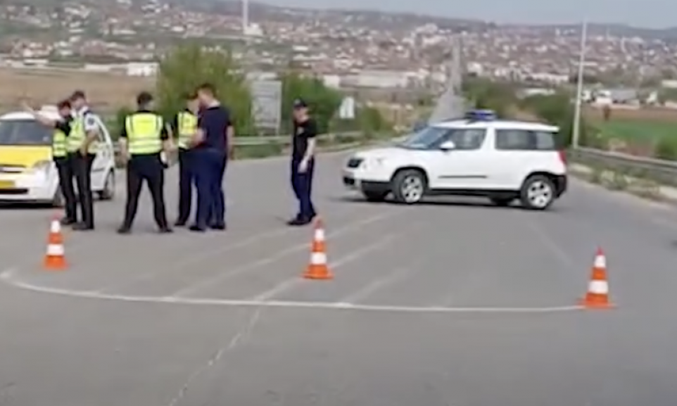 PRVI SNIMAK SA MESTA ATENTATA NA GRADONAČELNIKA! Dve osobe RANJENE, sve vrvi od POLICIJE kod Skoplja (VIDEO)