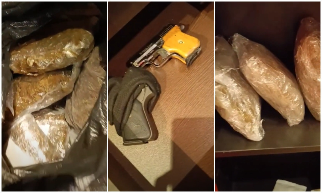 POGLEDAJTE "PLEN" POLICIJE U ZEMUNU:  U stanu pronašli 20 kilograma DROGE, ORUŽJE i EKSPLOZIV (FOTO + VIDEO)