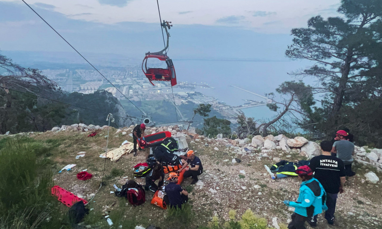 Turske vlasti SASLUŠALE 12 OSOBA! Sumnjiče se da su ODOVORNE za NESREĆU NA ŽIČARI