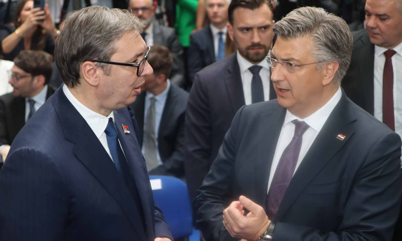 VUČIĆ PRVI PUT SA PLENKOVIĆEM O VOJNOM SAVEZU TIRANE, ZAGREBA I PRIŠTINE Evo šta je rekao premijer Hrvatske