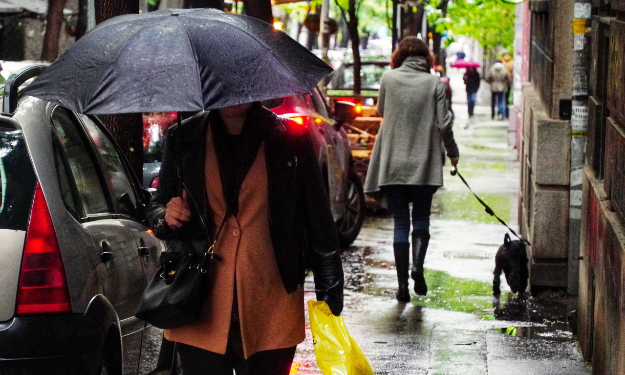 Danas ponesite kišobrane! U Srbiji OBLAČNO, mestimično sa KIŠOM - temperatura i dalje prolećna