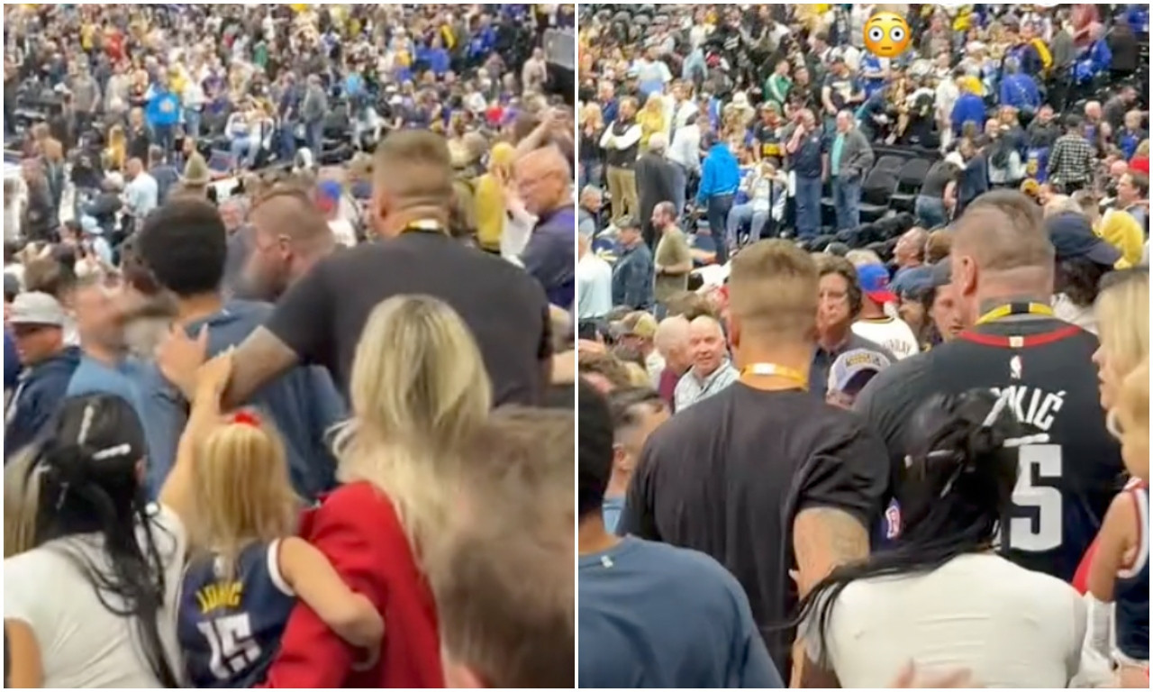 OSUĐEN BRAT NIKOLE JOKIĆA! Pogledajte još jednom incident na utakmici Nagetsa (VIDEO)